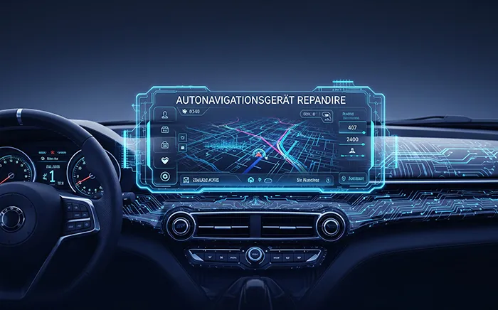 Autonavigationsgerät Reparatur