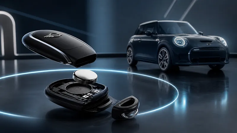 MINI Cooper Schlüssel Batterie wechseln