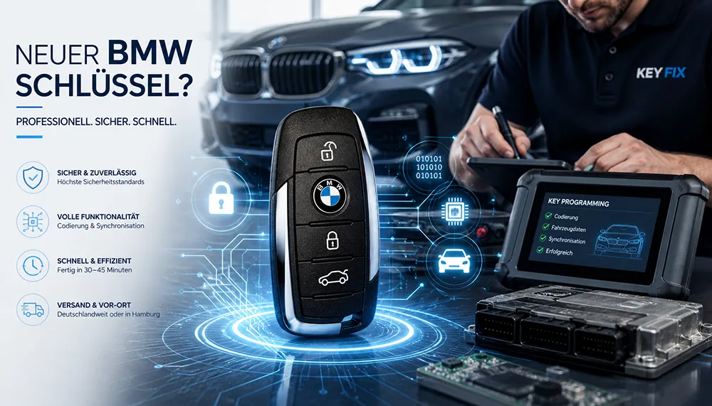 Wie bekomme ich einen neuen BMW Schlüssel? Die professionelle Lösung im Detail