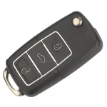 Volkswagen Schlüssel VW-004 mit 3-Taste Schwarz