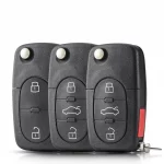 Audi Schlüssel AA-004 mit 3-Taste