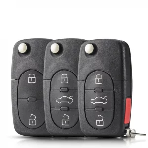 Audi Schlüssel AA-004 mit 3-Taste
