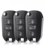 CitroenPeugeot Schlüssel PG-002 mit 3-Taste