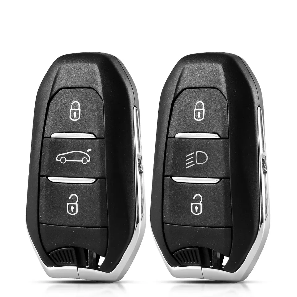 CitroenPeugeot Schlüssel PG-004 mit 3-Taste