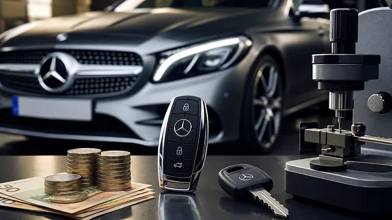 Was kostet ein Ersatzschlüssel für einen Mercedes?