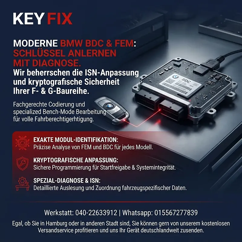 Front Electronic Module (FEM) und Body Domain Controller (BDC) der F- und G-Baureihen