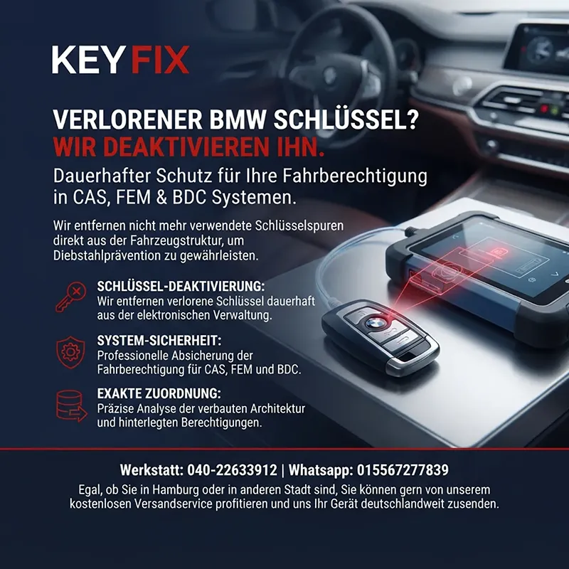 Systemseitige Diebstahlprävention und Absicherung des Fahrzeugs