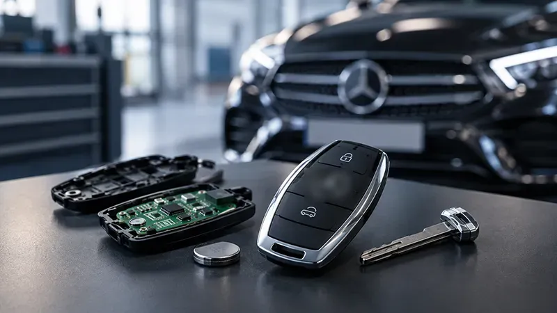 Häufigste Probleme mit dem Mercedes Autoschlüssel